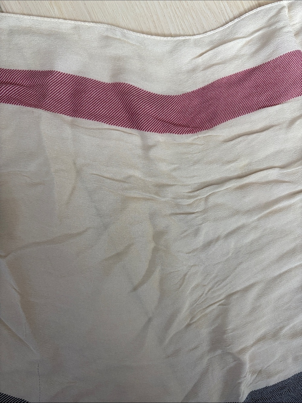 Silk Burberry Scarf - Picture 6 of 6
